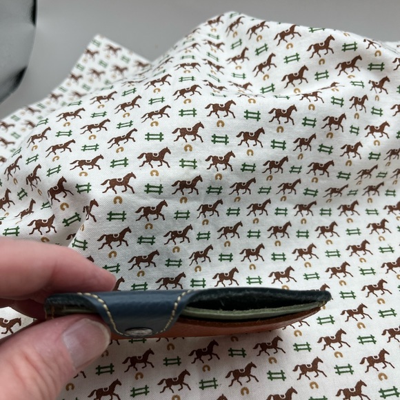 5201-AAT Leather Business Mini Credit Card Holder Green, Blue, Orange New - Picture 9 of 9